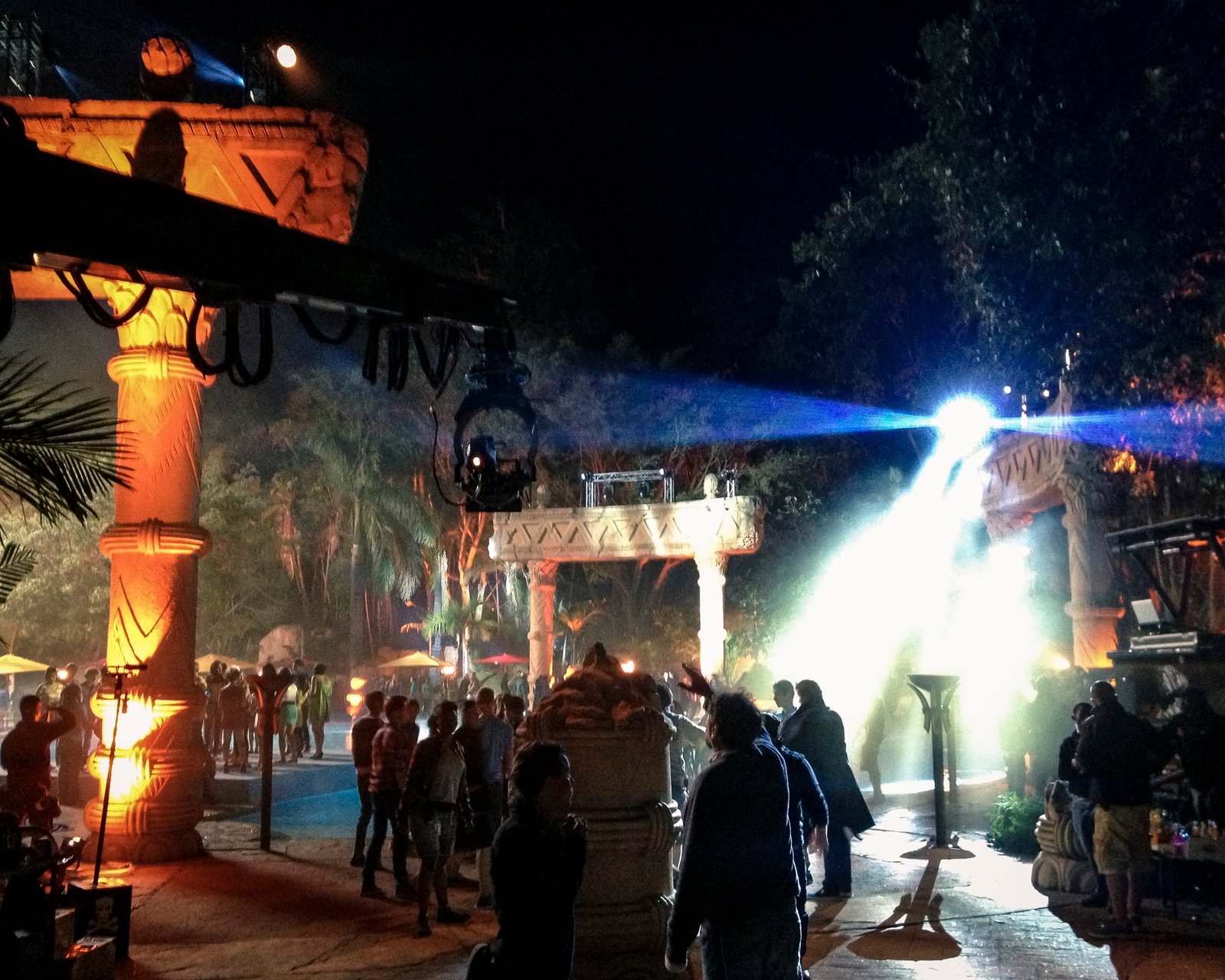 On set — Blended (2014)